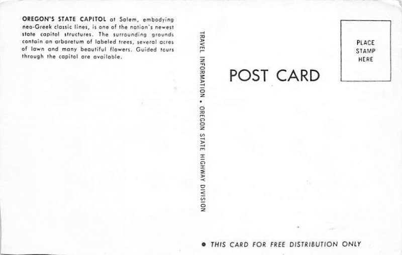 State Capitol Building Salem, OR, USA