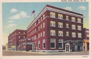 West Virginia Beckley The Beckley Hotel Curteich