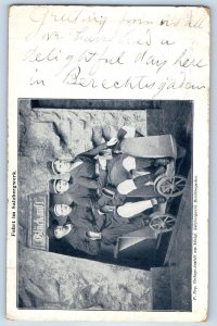 Königssee Berchtesgaden Bavaria Germany Postcard Trip in the Salt Mine 1906