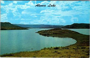 Postcard WATER SCENE Casper Wyoming WY AM9428