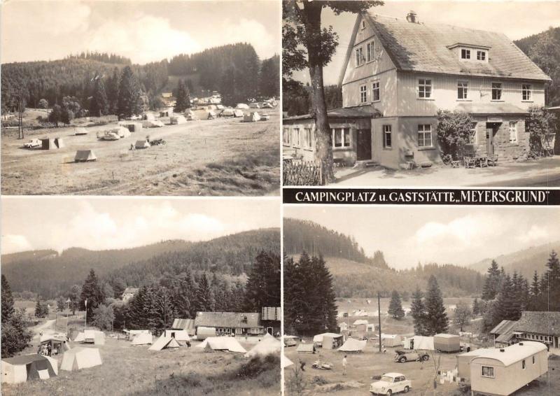 BG22288 camping gaststatte meyersgrund stutzerbach hotel germany CPSM 14.5x9cm