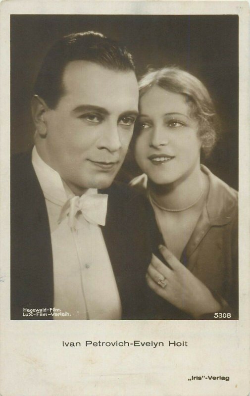 Actors Ivan Petrovich & Evelyn Holt