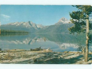 Pre-1980 LAKE SCENE Stanley - Near Obsidian & Grandjean Idaho ID AE3443