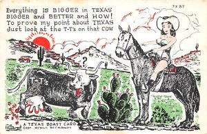 Texas Boasts Cards - Comic, Texas TX  