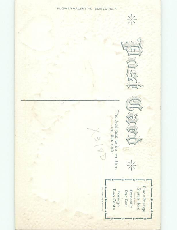 Divided-Back VALENTINE DAY SCENE Great Postcard W7846