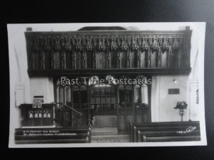 Yorkshire FLAMBOROUGH St Oswalds Church - Old RP Postcard by Walter Scott