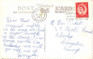 STUDLAND DORSET UK~VIEW FROM BALLARD DOWN PHOTO POSTCARD