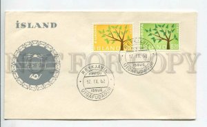 448284 Iceland 1962 year FDC Europa CEPT