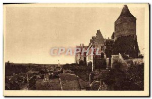 Old Postcard Chateaudun Chateau and the Faubourg St. Jean