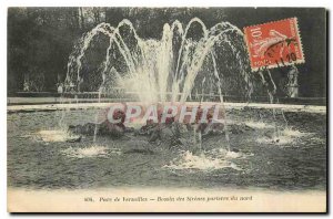 Postcard Old Park of Versailles Basin Sirens northern parterre