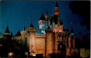 Disneyland Sleeping Beauty's Castle Anaheim California Unposted  Postcard X7