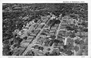 Air View of Oskaloosa Oskaloosa, Iowa  