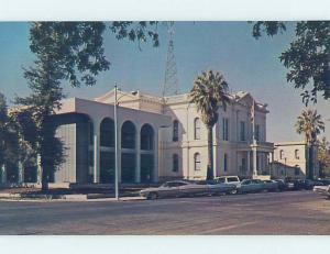 Pre-1980 COURTHOUSE SCENE Willows - Near Chico & Yuba City California CA AE9827