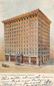 DUPONT BUILDING WILMINGTON DELAWARE POSTCARD 1908