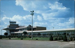 Moline Illinois IL Quad City Airport Vintage Postcard