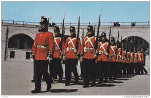 Drill Squad , Fort Henry , KINGSTON , Ontario , Canada , 50-60s
