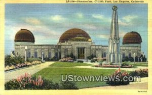 Griffith Park, Planetarium - Los Angeles, California CA  