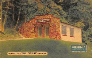 Entrance to Dixie Caverns Salem, Virginia 