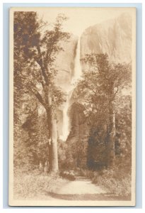 c1910 RPPC Yosemite Falls #2 Postcard F112E