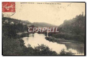 Old Postcard St Priest Taurion Valley of Vienna View Factory