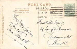 A784 England 1906 Mansion House Bristol vintage postcard