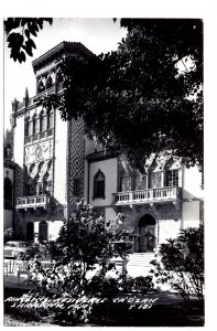 Real Photo, Ringling Residence,  Sarasota Florida