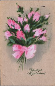 Beautiful Flower Art Vintage Postcard C195