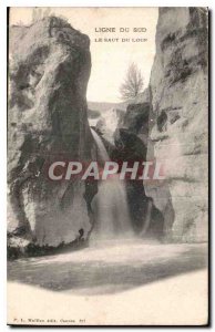 Postcard Old South Line Saut du Loup