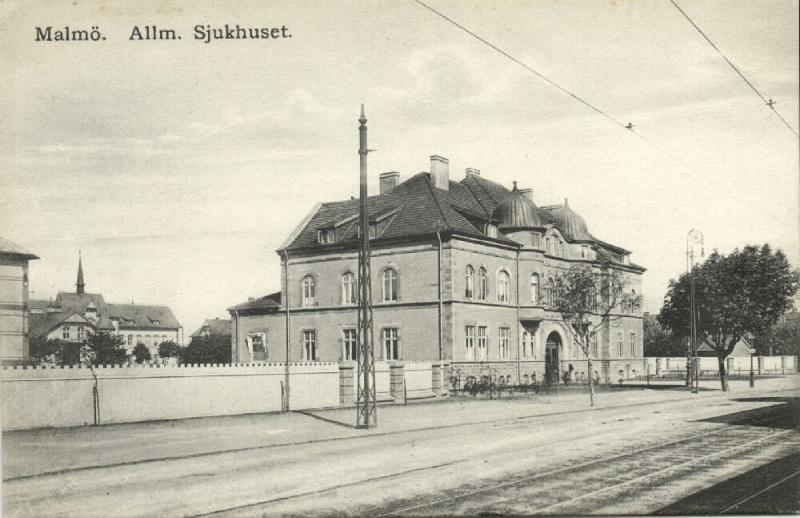 sweden, MALMÖ, Allmänna Sjukhuset, General Hospital (1910s)