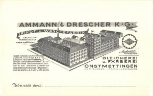 US4761 Ammann & Drescher K. G. Trikot u. Waschefabrik Onstmettingen balingen