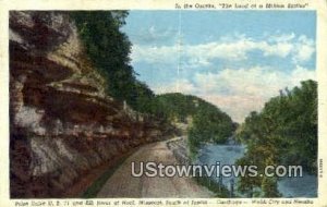 Elk River - Noel, Missouri MO Postcard