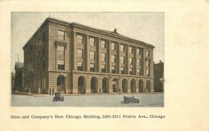 Illinois Chicago Gin Company Building automobiles Postcard 22-8733