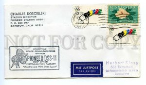 497960 USA 1972 Pioneer DSS-11 communications station Barstow cancellation SPACE