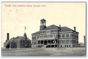 c1910's State Industrial School Building Kearney Nebraska NE Antique Postcard