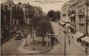 CPA Biarritz La Place Georges Clemenceau FRANCE (1126141)