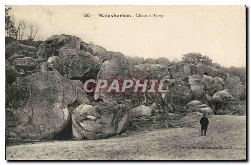 Postcard Old Malesherbes Chaos d & # 39Auxy