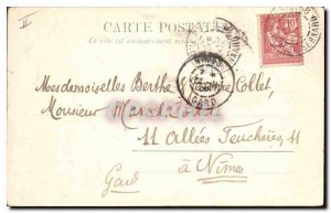 Postcard Old LIFT St Germain en Laye