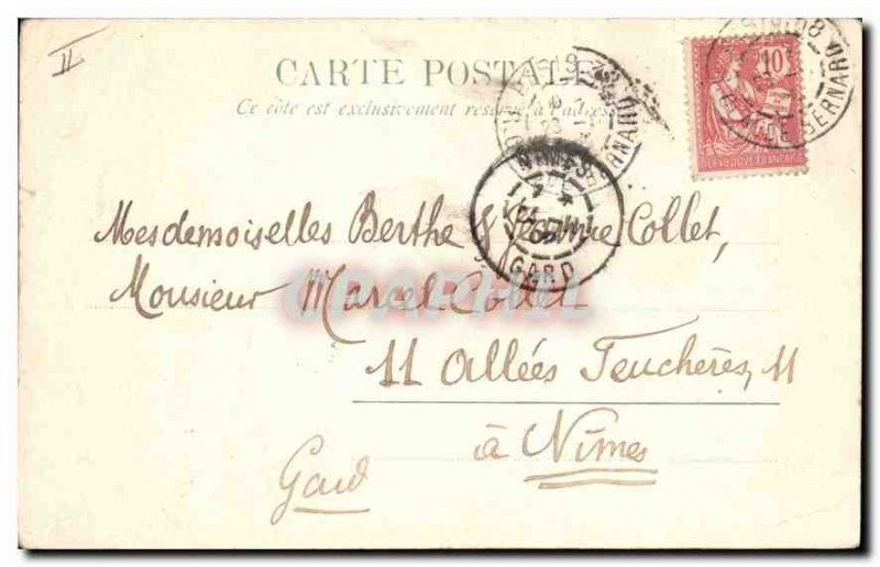 Postcard Old LIFT St Germain en Laye