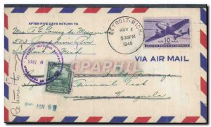 Letter USA Detroit to Venezuela January 11, 1946