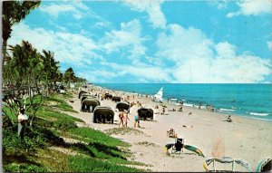 Florida Delray Beach Beach Scene 1965