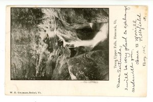 VT - Hancock. Texas Upper Falls