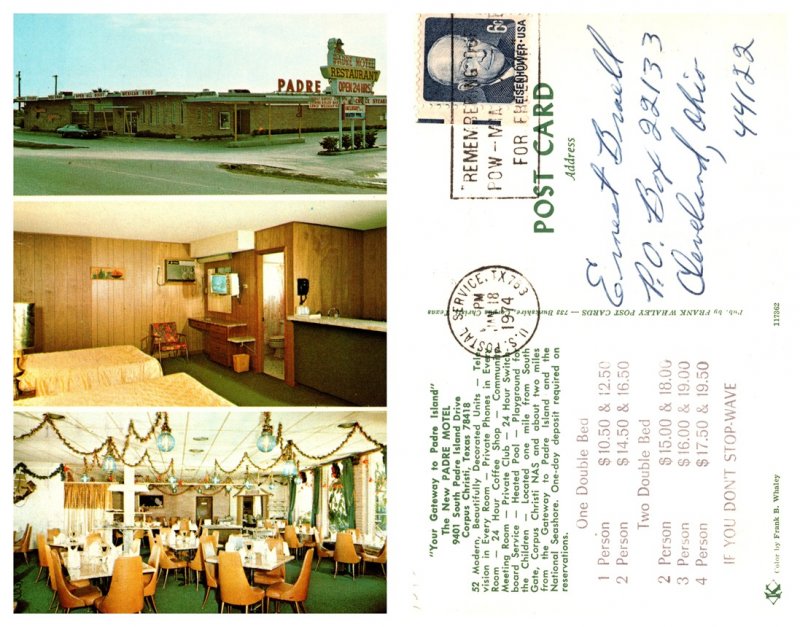 The New Padre Motel, Corpus Christi, Texas (8787)