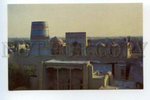 487674 USSR 1982 year Uzbekistan Khiva ancient part of the city postcard