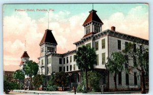 PALATKA, Florida FL ~ PUTNAM HOTEL ca 1910s Putnam County  Postcard