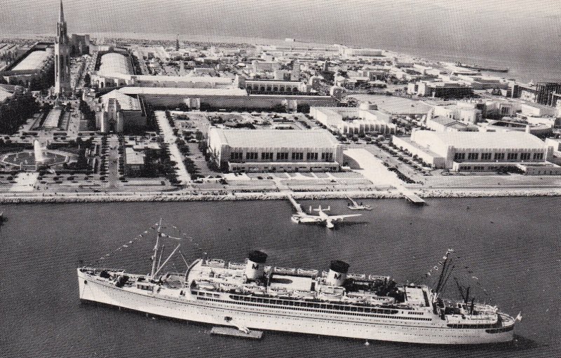 California San Francisco Golden Gate Expo 1939 Luxury Liner Mariposa