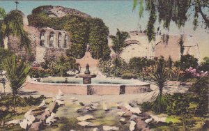 Ruins Of Stone Church Old Mission San Juan Capistrano California Handcolored ...