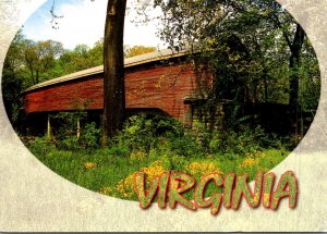 Virginia Shenandoah County Meem's Bottom Covered Bridge