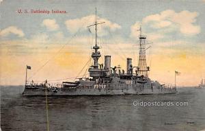 US Battleship Indiana 