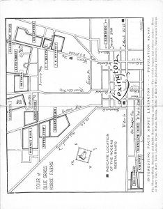 J46/ Lexington Kentucky Postcard c1940s Rogers Restaurant Fold-Out Panels 265