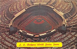 La Dodgers Baseball Stadium Los Angeles, CA, USA Basebal Stadium 1974 